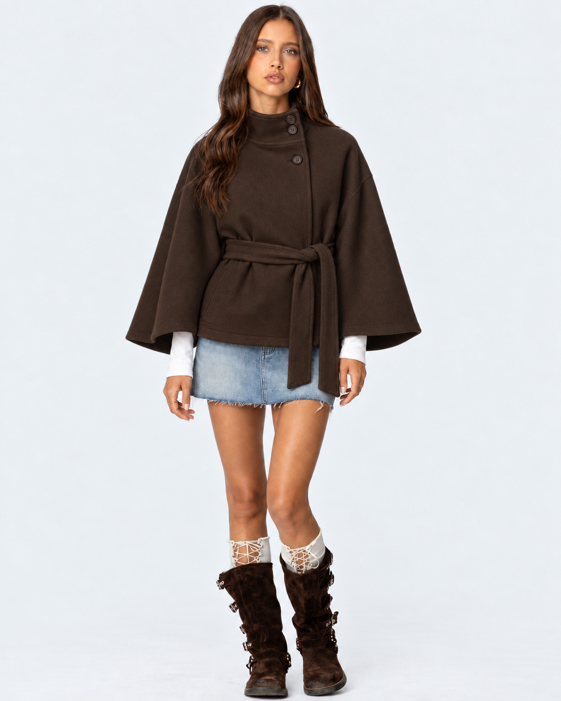 Sacred Oak® Pea Coat Jacket