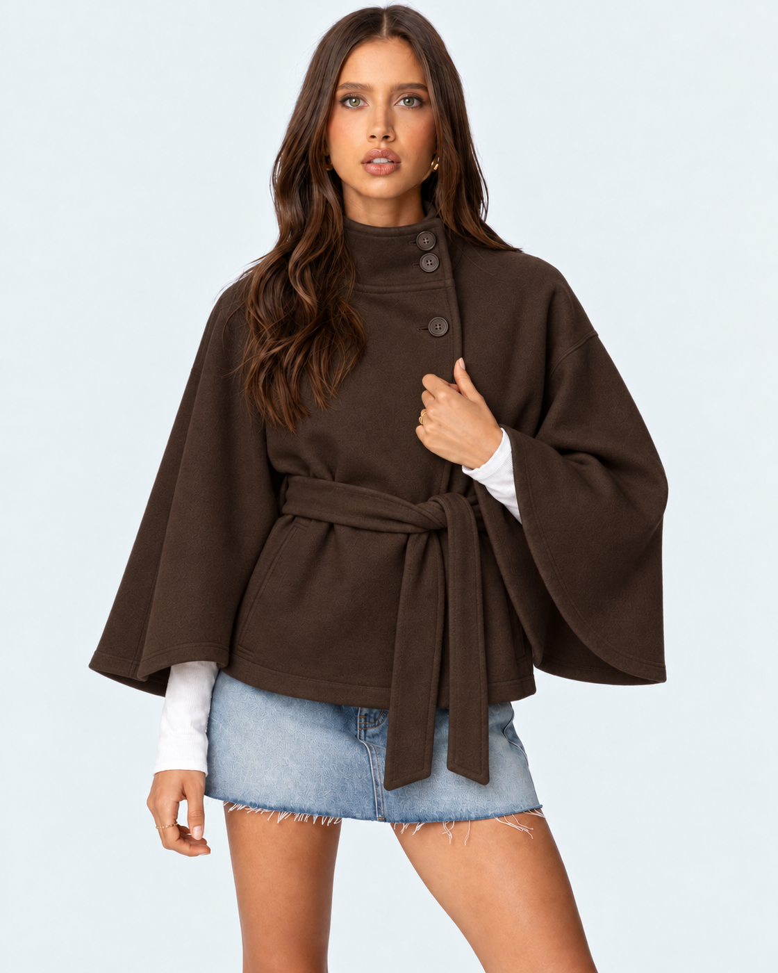 Sacred Oak® Pea Coat Jacket