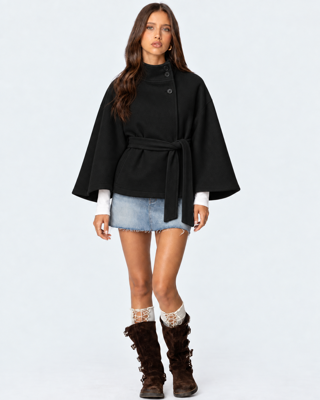 Sacred Oak® Pea Coat Jacket
