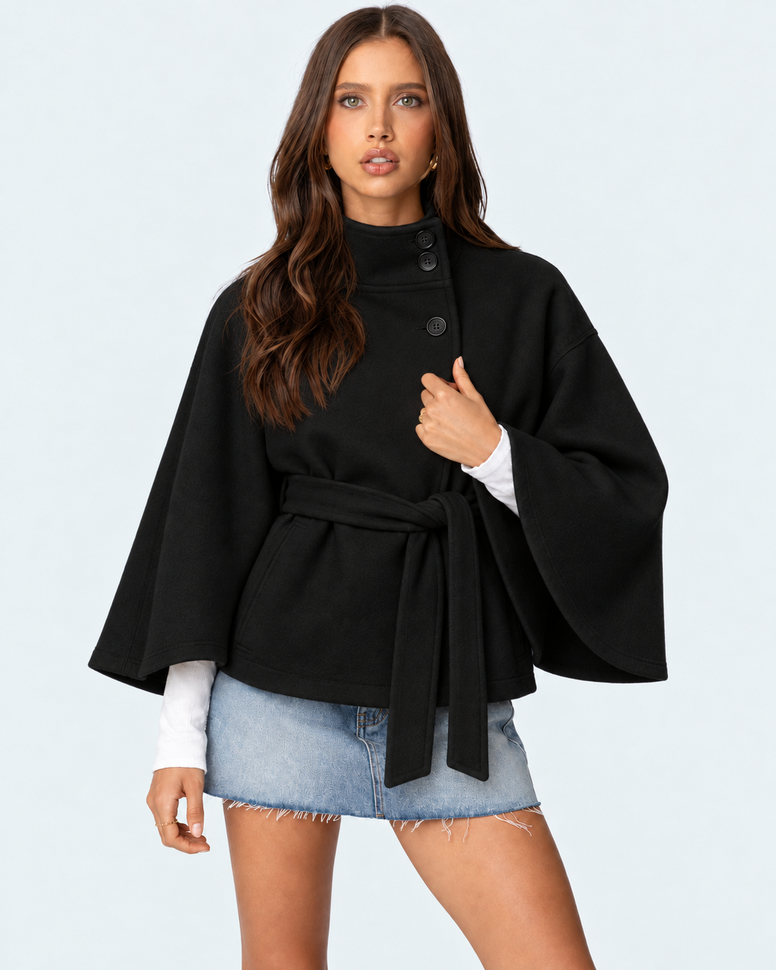 Sacred Oak® Pea Coat Jacket