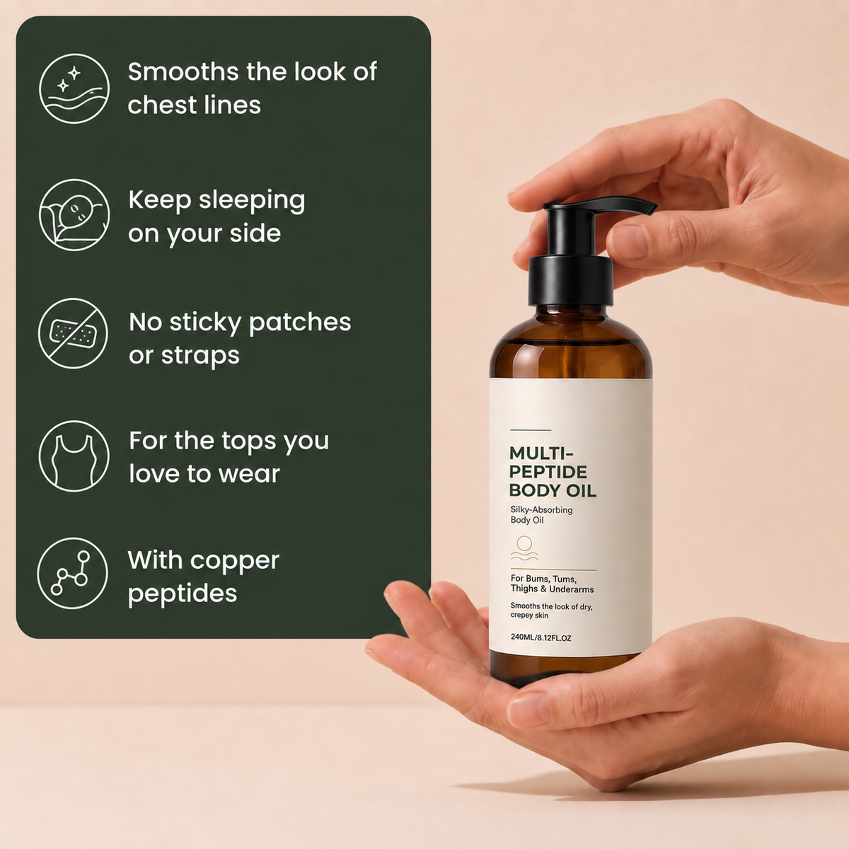 Multi Peptide Body Oil