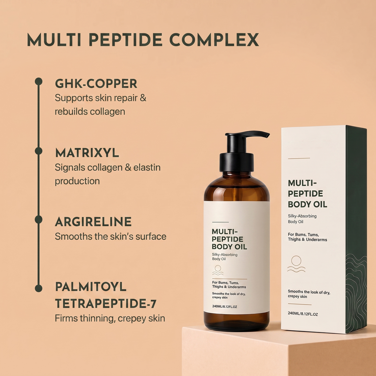 Multi Peptide Body Oil