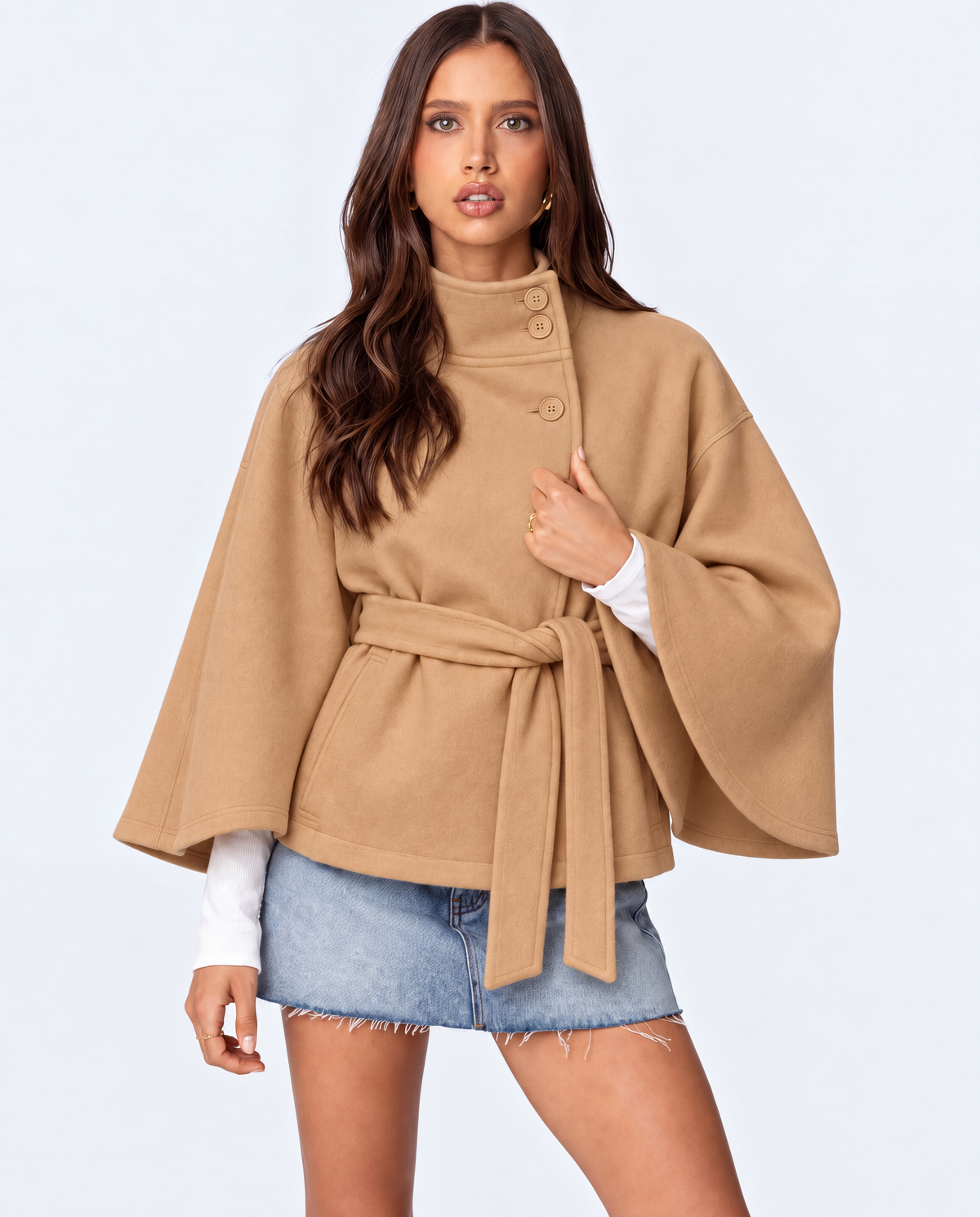 Sacred Oak® Pea Coat Jacket