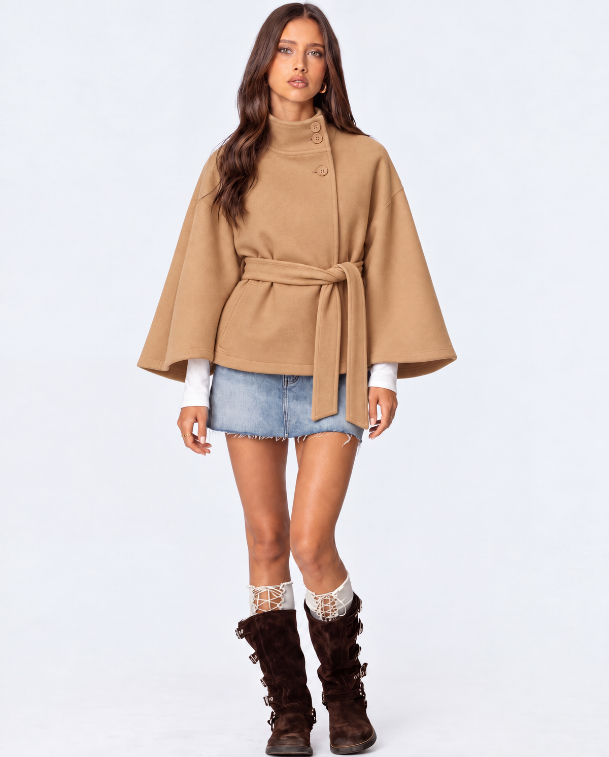Sacred Oak® Pea Coat Jacket